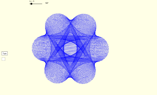 GeoGebra preview for Complete Graph Turning.