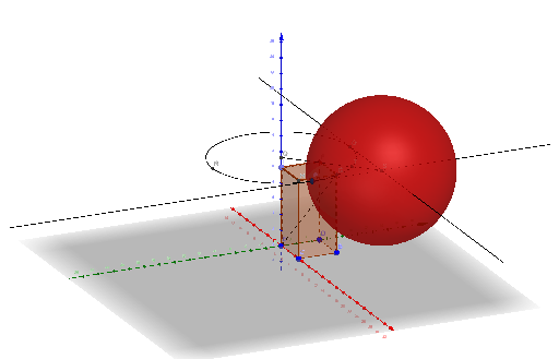 GeoGebra preview for Spheres In ARoom.