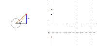 GeoGebra preview for Unscaled sine.